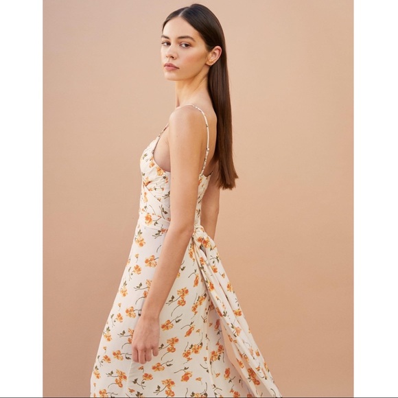 NIB Reformation Horizon Dress in Limonada, size 0 - Picture 1 of 7